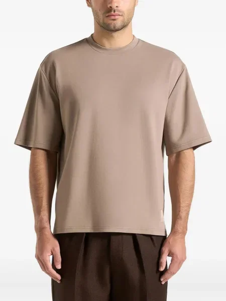 Tricou Manière De Voir cu decolteu rotund maro