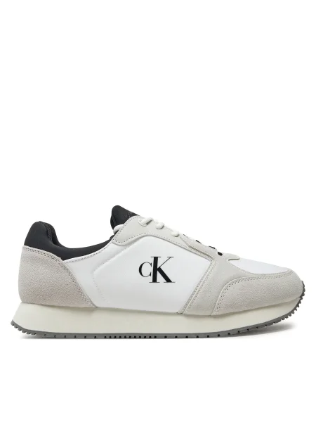 Calvin Klein Jeans Sportcipők Retro Sock Runner Mg Wmm fehér