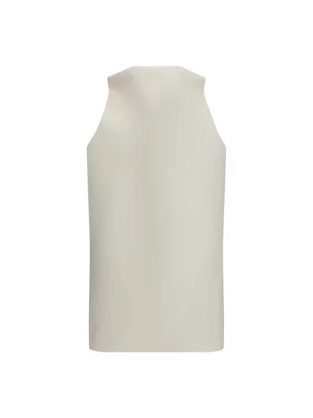 Sukienka Balenciaga wełniana beżowa