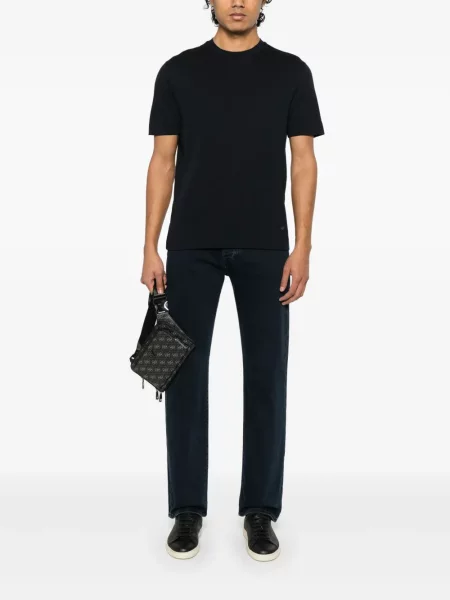 Μπλούζα Emporio Armani μπλε
