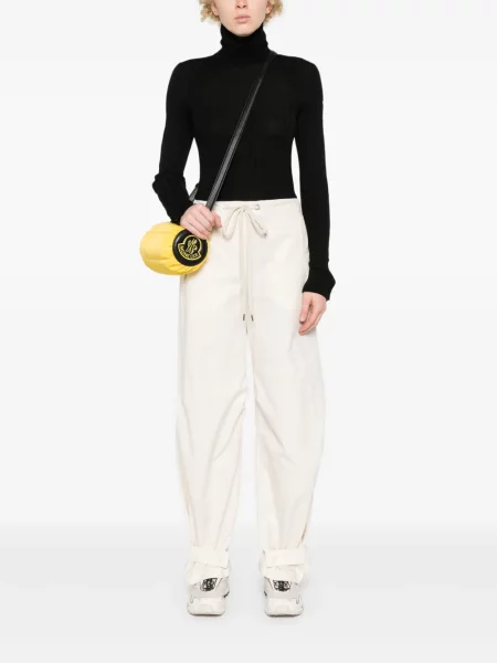 Briaunotas megztinis Moncler juoda