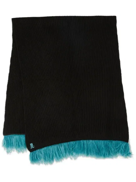 Šal La Doublej sa perjem siva