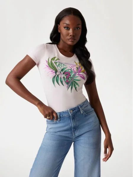 Guess Футболка рожевий