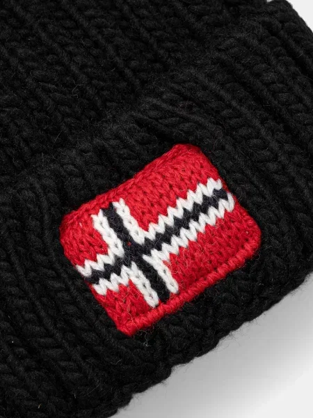 Napapijri Дитяча шапка з домішкою вовни SEMIURY 6