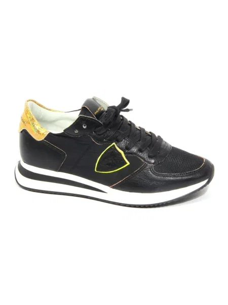Sneakersy Philippe Model skórzane czarne