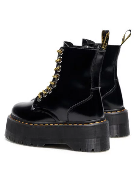 Dr. Martens Šněrovací kozačky Max tmavě žlutá černá