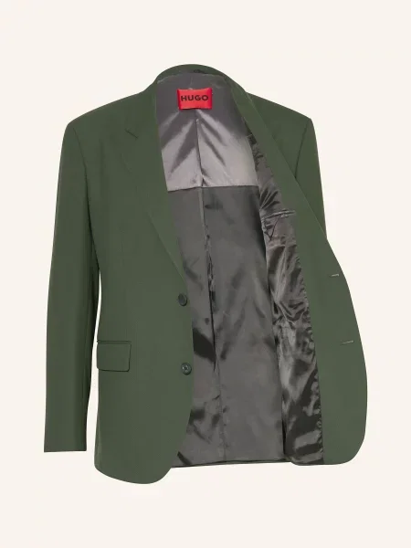 Hugo Oblekové Sako Modern Fit dark green zelené