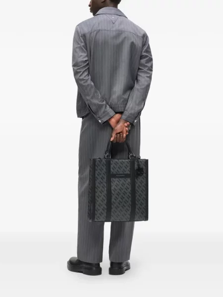 Geantă Karl Lagerfeld K/Monogram gri