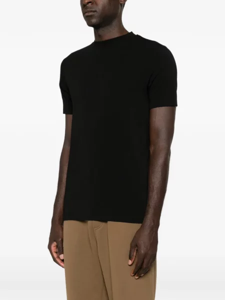 Tricou Karl Lagerfeld cu autograf negru