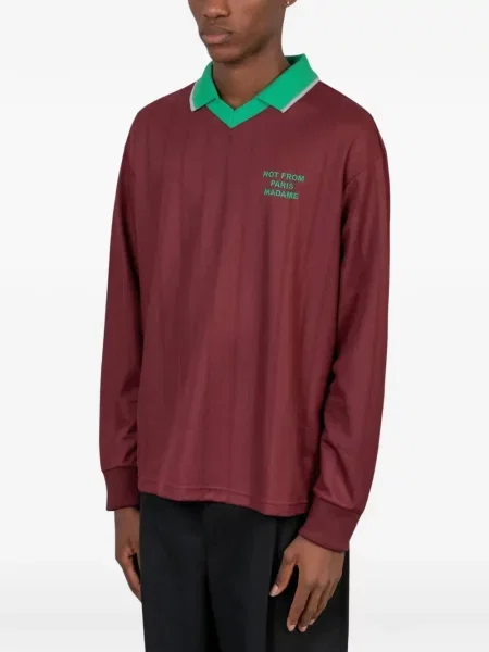 Tricou polo Drole De Monsieur roșu