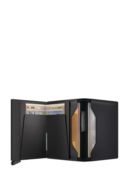 Secrid portofel de piele MATTE negru