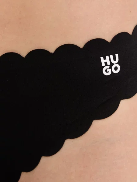 Tanga HUGO ORIGINAL THONG černé