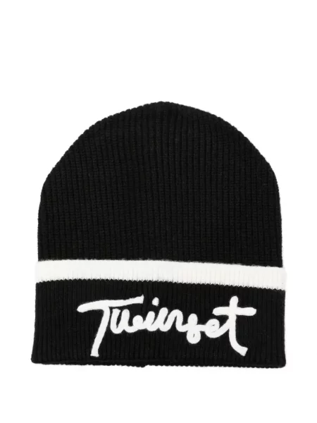 Czapka dziecięca Twinset czarna