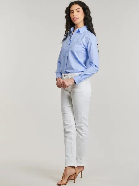 Bluză Lauren Ralph Lauren albastru