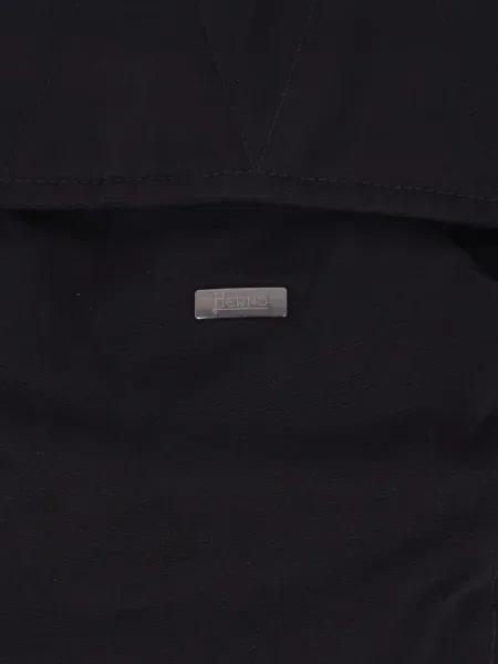 Palton Herno cu glugă albastru