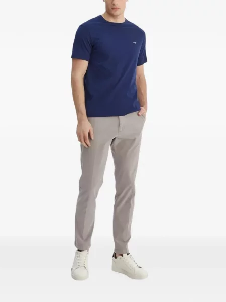 Tricou Gant cu autograf albastru