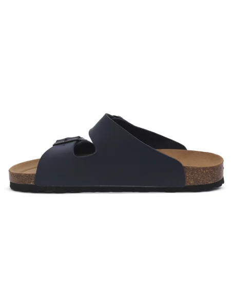 Pantofi Bioline din velur albastru