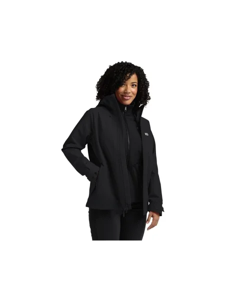Geacă Jack Wolfskin negru