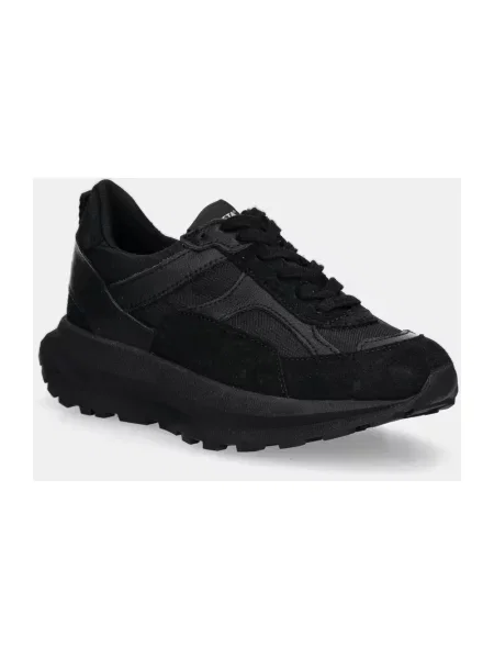Sneakersy Novesta zamszowe czarne