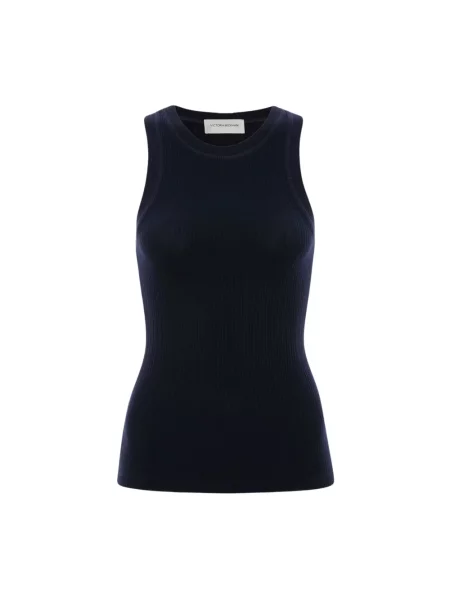 Top Victoria Beckham niebieski
