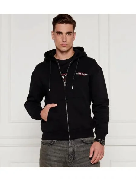 Guess Jeans Pulóver fekete