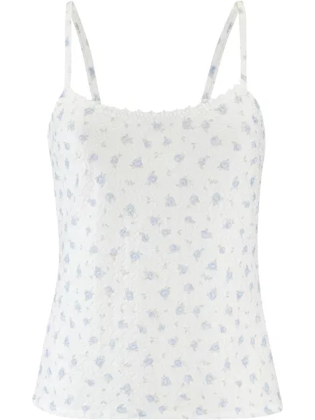 VIVANCE by LASCANA Top albastru violet alb