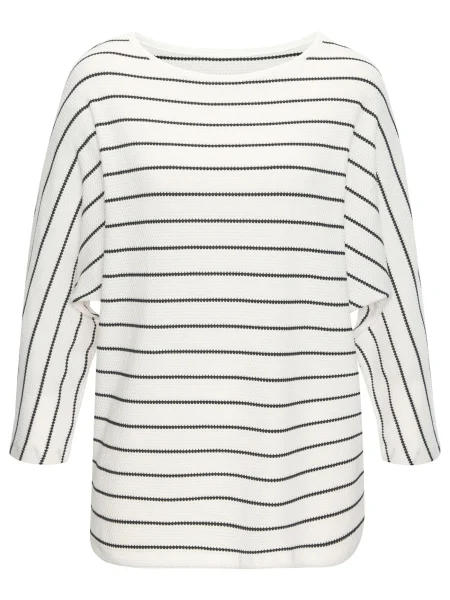 VIVANCE Tricou negru alb