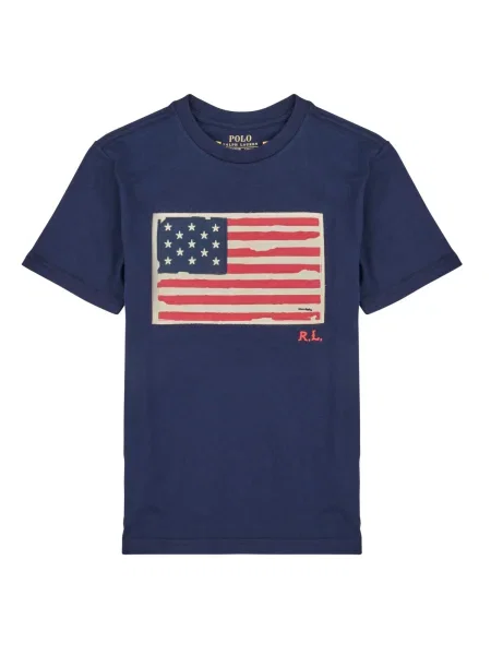 Tricou polo copii Polo Ralph Lauren albastru
