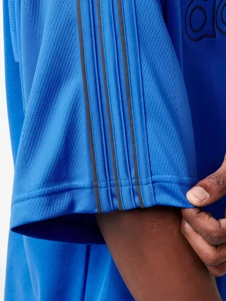 Кожаный топ Adidas на райета бродиран червено