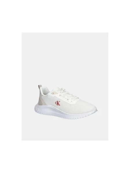Calvin Klein férfi cipő Hike Runner Mix Mesh Bright White/Moonstruck/Tandoori Fényes Fehér/Moonstruck/Tandoori. Méret: 40 EU fehér