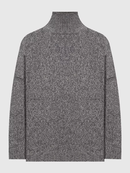 Шерстяной свитер Max Mara Weekend серый