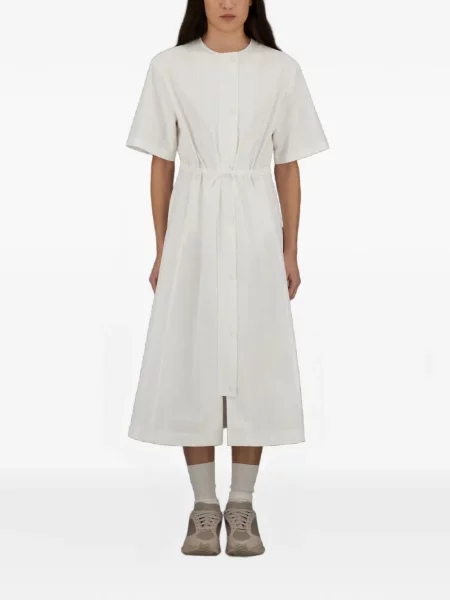 Rochie midi Laminar alb