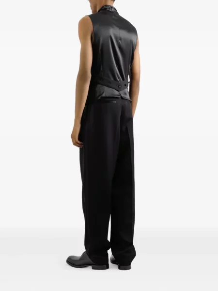 Vestă Dolce & Gabbana din satin negru