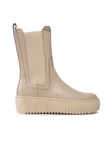 Ботильоны Eva Minge бежевые