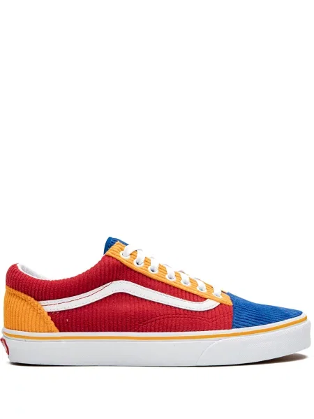 Sneakerși Vans Old Skool de catifea cord roșu