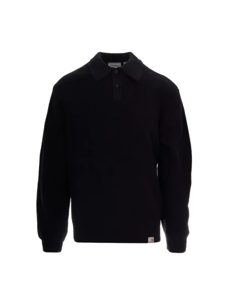 Koszulka polo Carhartt Wip czarna