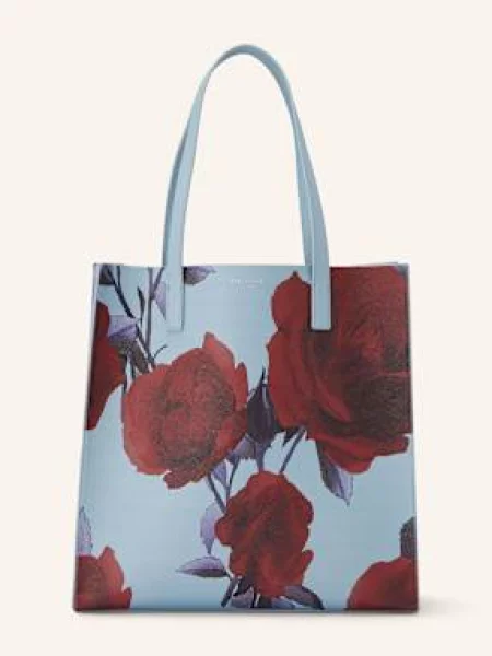 Ted Baker Shopper Elyzaa Large tmavě modrá / tmavě / fialová červená