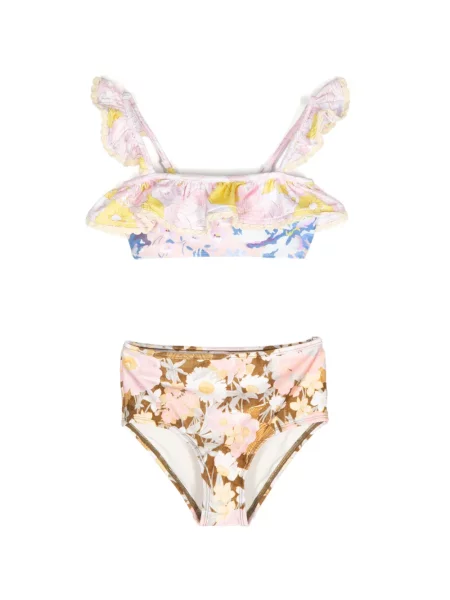 Bikini dziecięce Zimmermann różowe