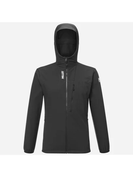 Kurtka turystyczna Millet Seneca Shield Imperméable Noir czarna