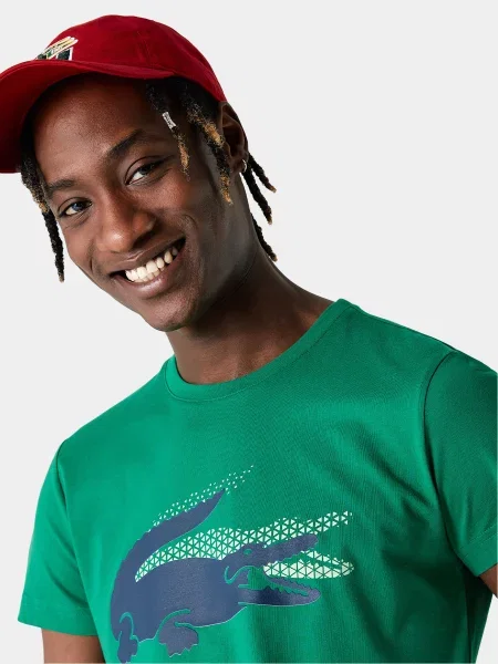 Футболка Lacoste зеленая