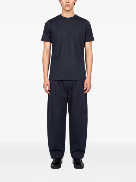 Scurt tricou Manifatture Del Nord albastru