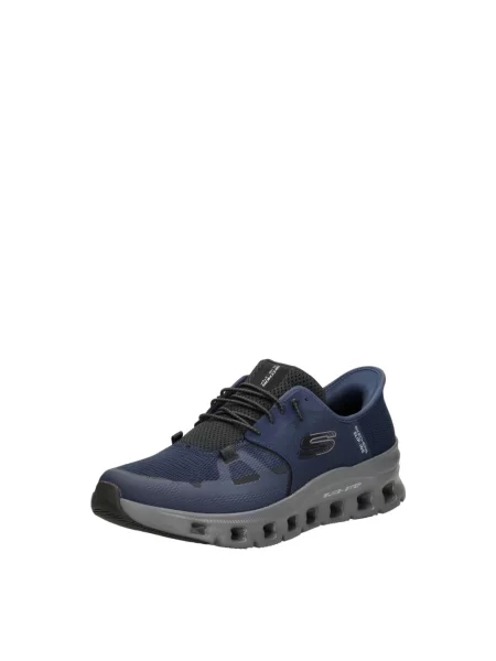 Sneakersy Skechers niebieskie