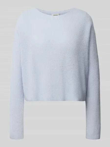 Oversized sweter wełniany z mieszanka wełny z alpaki Drykorn