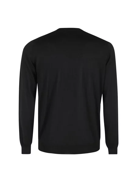 Sweter Filippo De Laurentiis wełniany czarny