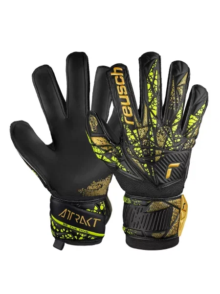 REUSCH Športne rokavice Attrakt rumena / zlata črna