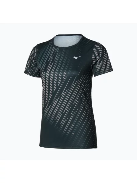 Tricou de alergare pentru femei Mizuno Core Graphic Tee black/gray negru