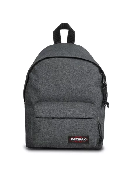 EASTPAK Ruksak Orbit grafit / crvena / crna / bijela siva