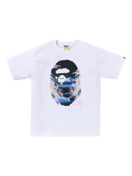 Tricou A Bathing Ape® alb