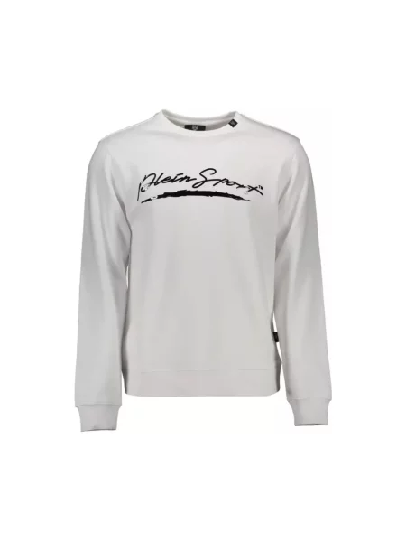 Bluza sportowa Plein Sport biała