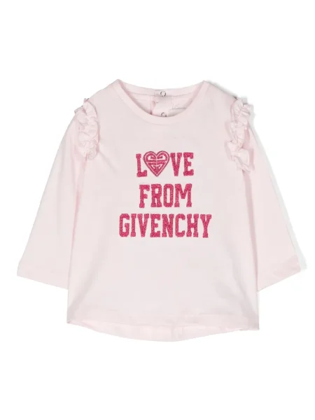 Koszulka dziecięca Givenchy różowa
